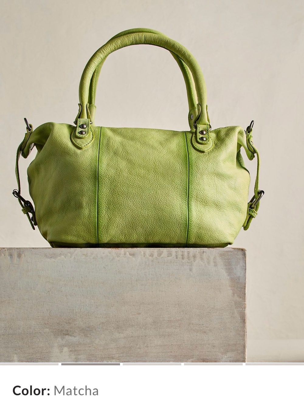 Free People Baby Emerson Tote Matcha - Picture 3 of 7